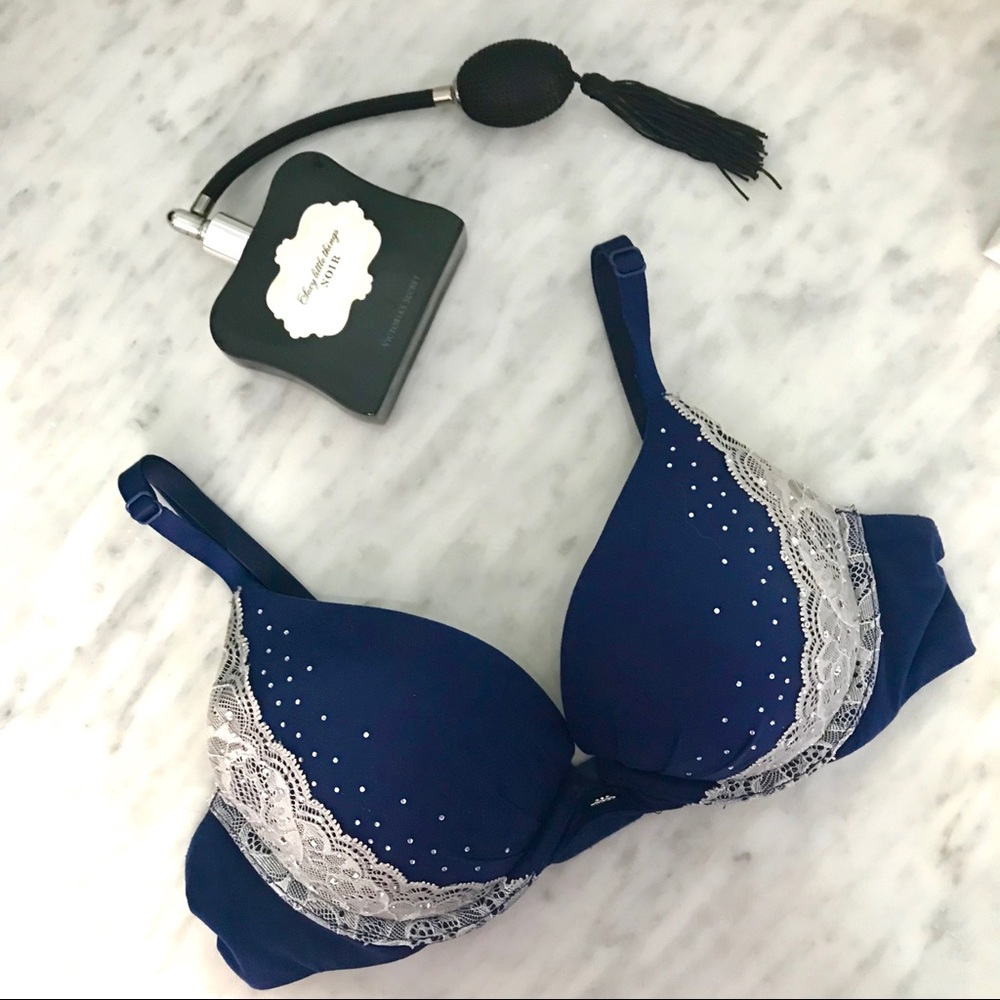 Victoria’s Secret Bra Blue/Silver